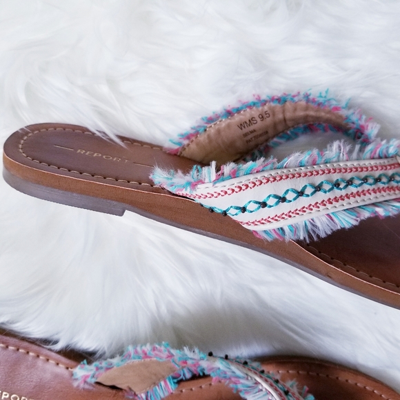 Report Selma Slide Flip Flop Sandals - Picture 3 of 5